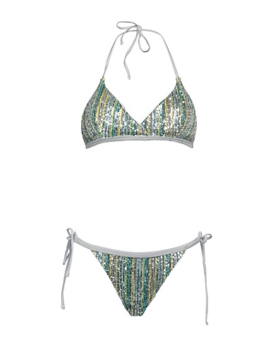 COTAZUR Bikini Light green 100% Polyester, Polyamide, Elastane