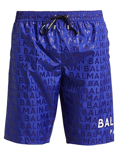 BALMAIN 트렁크 수영복 브라이트 블루 100% 폴리에스테르