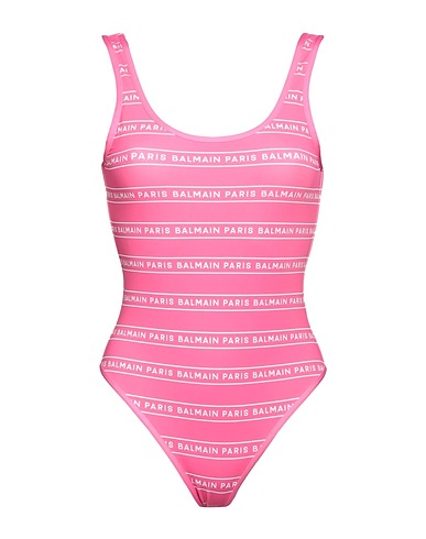 BALMAIN One-piece swimsuits Pink 80% Polyamide, 20% Elastane