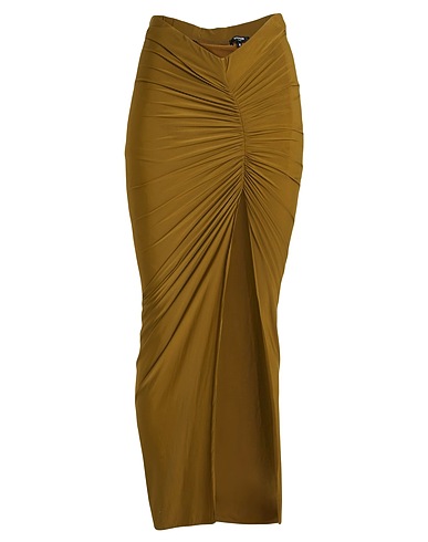 BALMAIN Cover-ups Military green 85% Polyamide, 15% Elastane