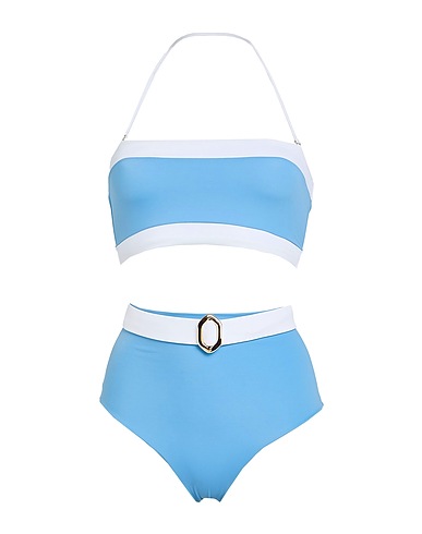 BALMAIN Bikini Hellblau 78% Polyamid, 22% Elastan
