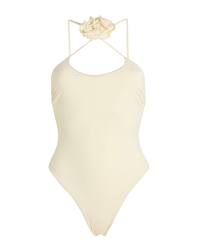 LA REVÊCHE One-piece swimsuits Cream 86% Polyamide, 14% Elastane