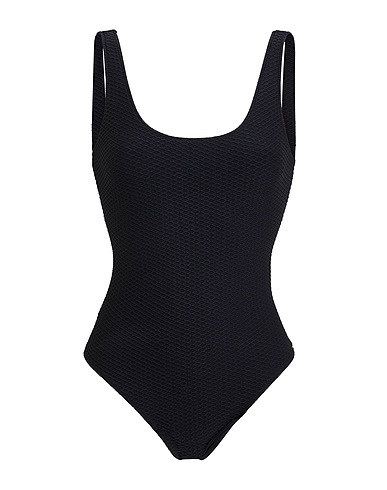 ANINE BING One-piece swimsuits Black 84% Recycled nylon, 16% Elastane