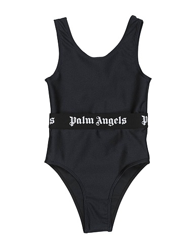 PALM ANGELS One-piece swimsuits Black 80% Polyamide, 20% Elastane, Polyester