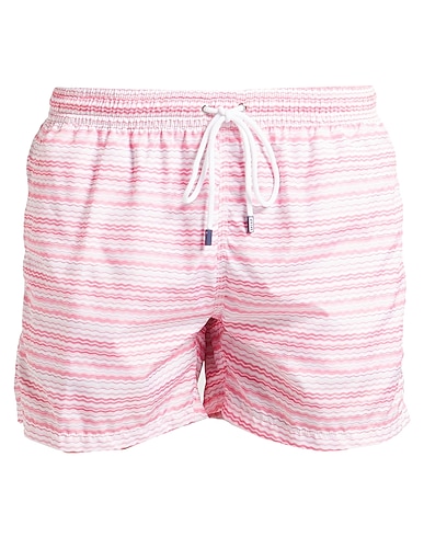 FEDELI Swim shorts Pink 100% Polyester