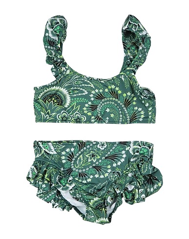 ETRO Bikini Green 80% Polyamide, 20% Elastane