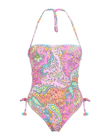 TWINSET One-piece swimsuits Fuchsia 85% Polyamide, 15% Elastane