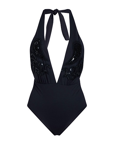 TWINSET One-piece swimsuits U&B Black 87% Polyamide, 13% Elastane, Polyester
