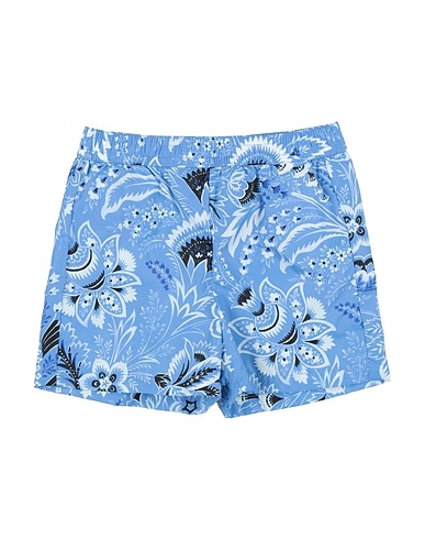 ETRO Swim shorts Light blue 100% Polyamide