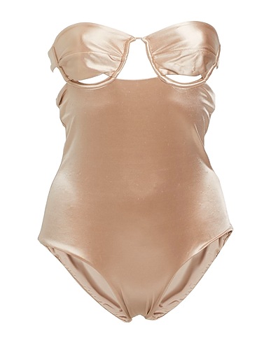 ISA BOULDER Costume intero Tortora 75% Nylon, 25% Elastan