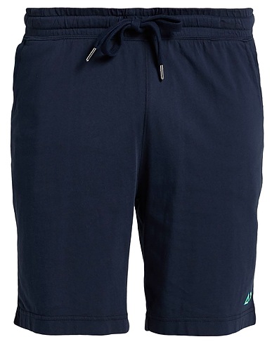 SUN 68 Swim shorts Midnight blue 100% Cotton
