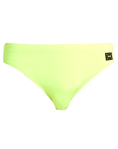 F**K PROJECT Swim briefs Lime green 92% Polyamide, 8% Elastane
