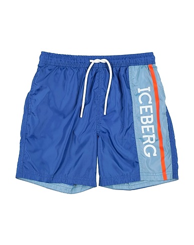 ICEBERG Swim shorts Blue 100% Polyester