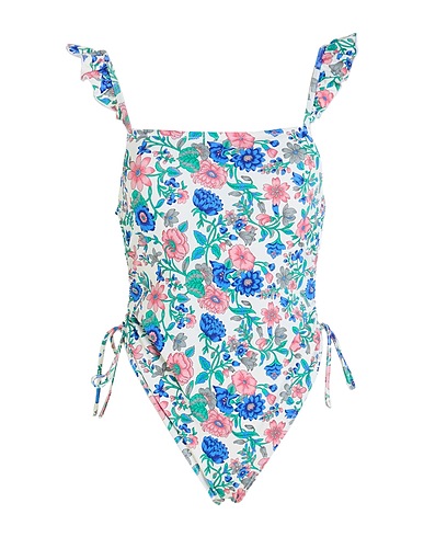 LOUISE MISHA Badeanzug Elfenbein 84% Recyceltes Polyamid, 16% Elastan