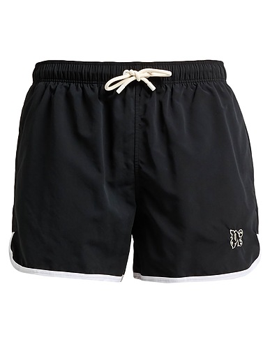 PALM ANGELS Swim shorts Black 100% Polyester