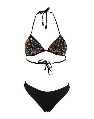 TWINSET Bikini Black 85% Polyamide, 15% Elastane
