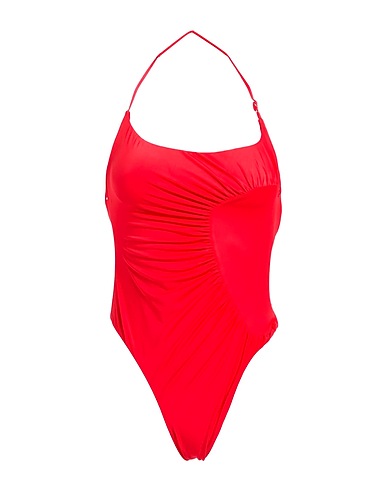 F**K PROJECT One-piece swimsuits Red 96% Polyester, 4% Elastane
