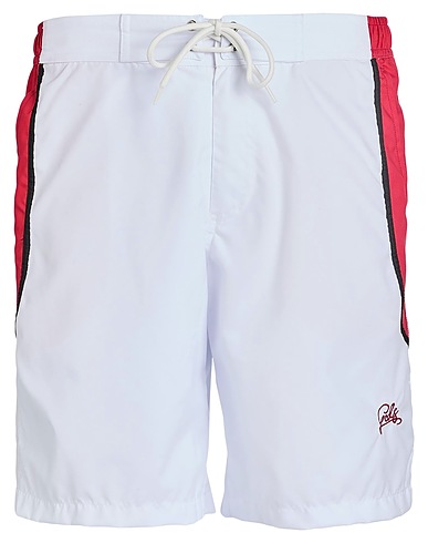 GCDS Swim shorts White 100% Polyester