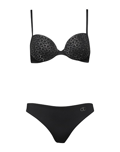 TWINSET Bikini Black 85% Polyamide, 15% Elastane