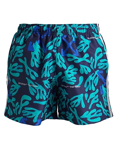 OFF-WHITE™ Swim shorts Midnight blue 100% Polyester