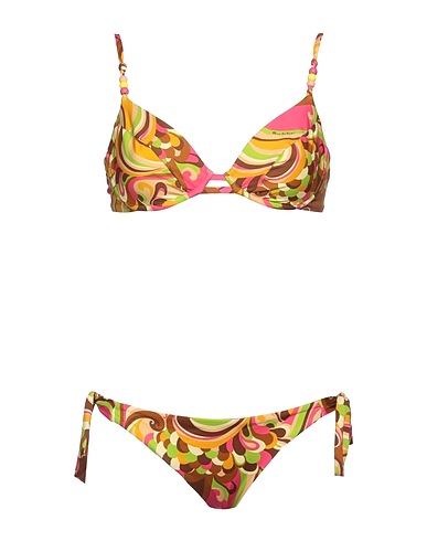 MISS BIKINI LUXE Bikini Brown 88% Polyamide, 12% Elastane