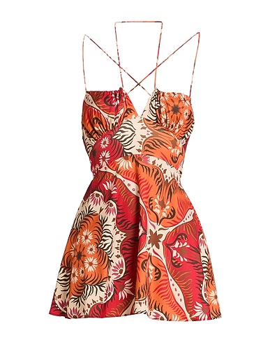 F**K PROJECT Cover-ups Tan 97% Polyester, 3% Elastane