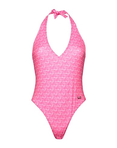 EA7 One-piece swimsuits Pink 92% Polyester, 8% Elastane
