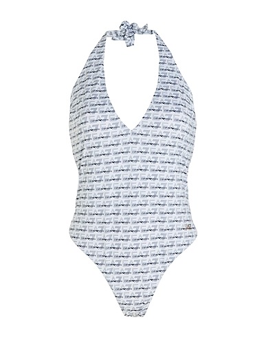 EA7 One-piece swimsuits BIANCO 92% Polyester, 8% Elastane