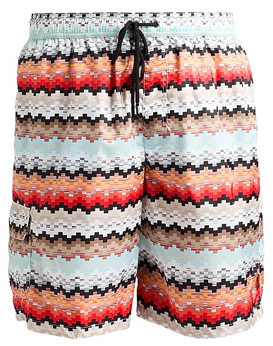 MISSONI Swim shorts White 100% Polyester