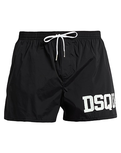 DSQUARED2 Boxer mare BEACHWEAR NERO 92% Poliammide, 8% Elastan