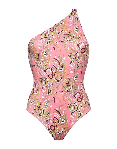 PUCCI One-piece swimsuits Pink 82% Polyester, 18% Elastane