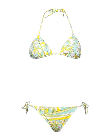 PUCCI Bikini White 82% Polyamide, 18% Elastane