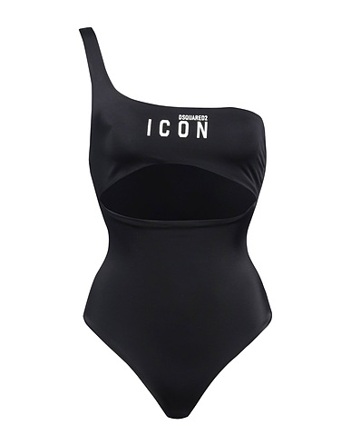 DSQUARED2 Costume intero ICON BEACHWEAR Nero 80% Poliestere, 20% Elastan
