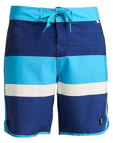 DC SHOES Swim shorts Turquoise 90% Recycled polyester, 10% Elastane