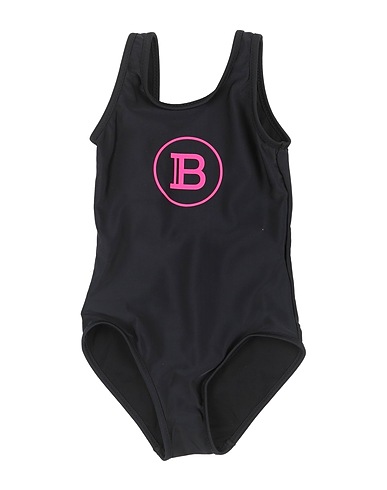 BALMAIN One-piece swimsuits Black 80% Polyamide, 20% Elastane