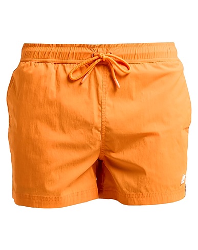 K-WAY Swim shorts Orange 95% Polyamide, 5% Elastane