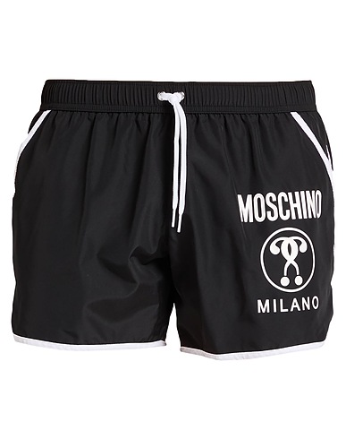 MOSCHINO Swim shorts SWIM Black 100% Polyester