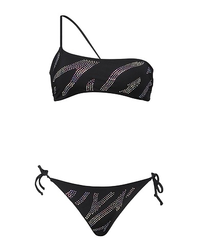 TIARÉ BEACHWEAR Bikini Black 82% Polyester, 18% Elastane