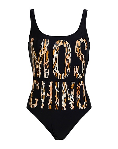 MOSCHINO One-piece swimsuits Black 80% Polyamide, 20% Elastane