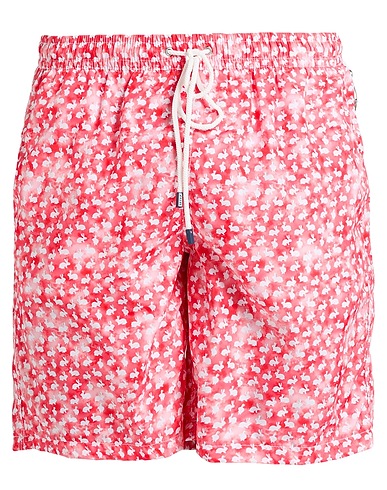 FEDELI SWIMWEAR Red 100% Polyester
