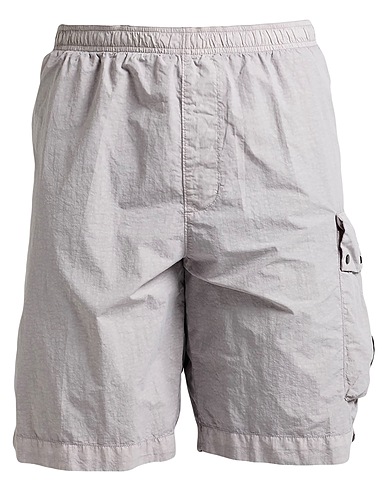 C.P. COMPANY Swim shorts Light grey 100% Polyamide, Cotton