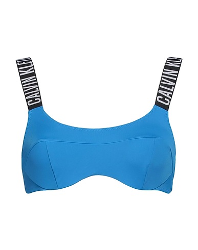 CALVIN KLEIN Bikini Blau 86% ECONYL®, 14% Elastan