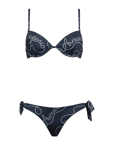 EMPORIO ARMANI Bikini SWIMWEAR Navy 91% Polyester, 9% Elastane