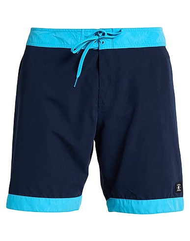 DC SHOES Swim shorts Midnight blue 100% Polyester