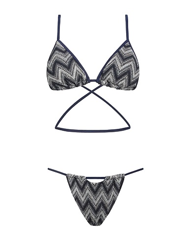 ME FUI Bikini Midnight blue 44% Cotton, 30% Viscose, 16% Polyester, 10% Other Fibres