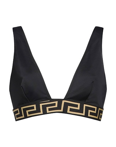 VERSACE Bikini Black 78% Polyamide, 22% Elastane, Polyester