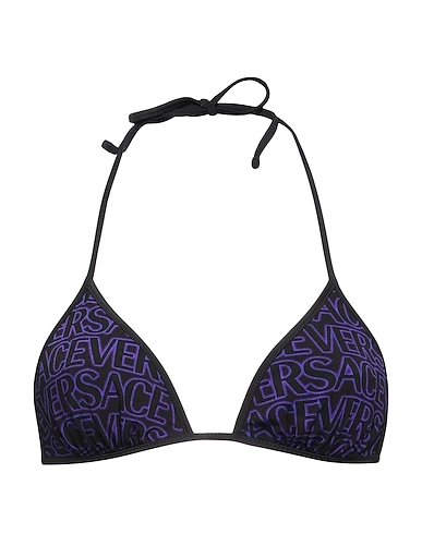 VERSACE Bikini Black 80% Polyamide, 20% Elastane