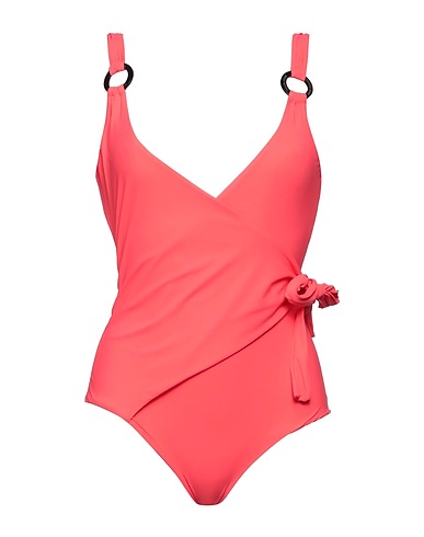 CHIARA BONI LA PETITE ROBE One-piece swimsuits MARE Coral 72% Polyamide, 28% Elastane