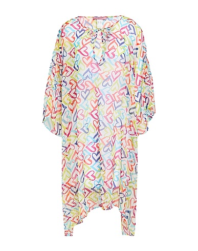 CHIARA BONI LA PETITE ROBE Cover-up White 92% Polyamide, 8% Elastane