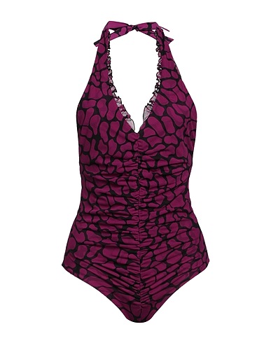 CHIARA BONI LA PETITE ROBE One-piece swimsuits Purple 85% Polyamide, 15% Elastane